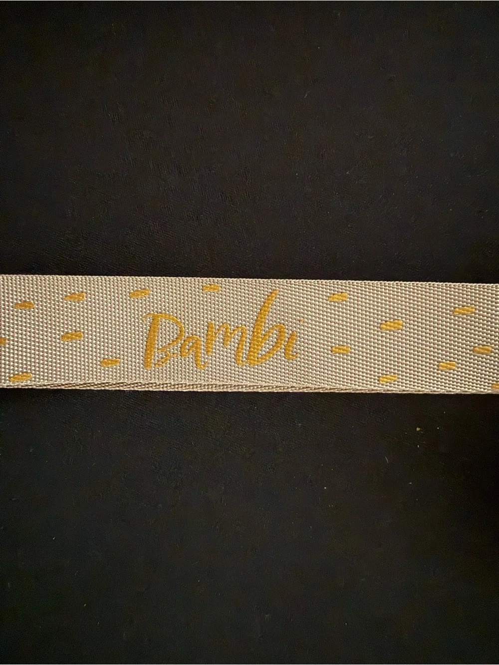 Disney Bambi Plush Keychain Wristlet - Beige